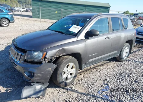 2015 Jeep Compass Sport из США, поврежденный, VIN 1C4NJCBA0FD170581